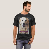Camiseta para amantes del Golden Retriever Tシャツ (正面フル)