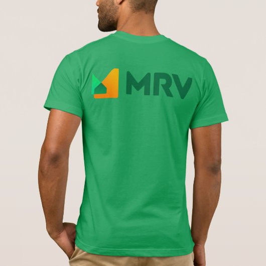 Camiseta para corretores ou funcionários da MRV Tシャツ (裏面)