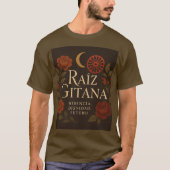 Camiseta para Hombre "Raíz Gitana" Tシャツ (正面)