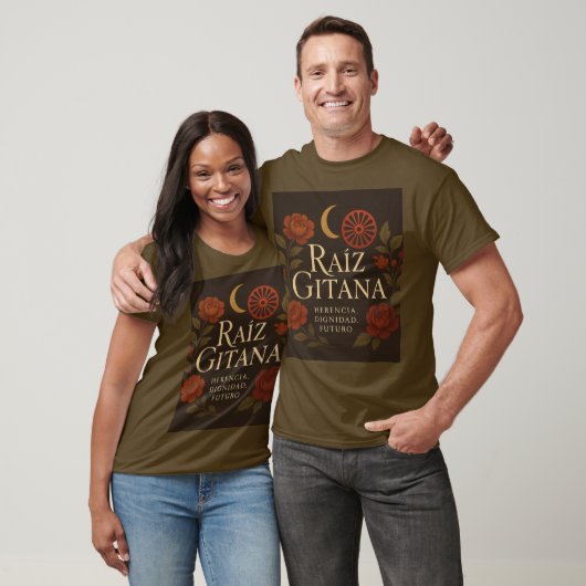 Camiseta para Hombre "Raíz Gitana" Tシャツ (ユニセックス)