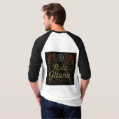 Camiseta para Hombre "Raíz Gitana" Tシャツ (裏面フル)
