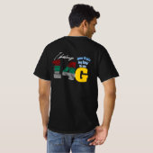 Camiseta para hombres con mensajes biblicos tシャツ (裏面フル)
