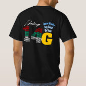 Camiseta para hombres con mensajes biblicos tシャツ (裏面)
