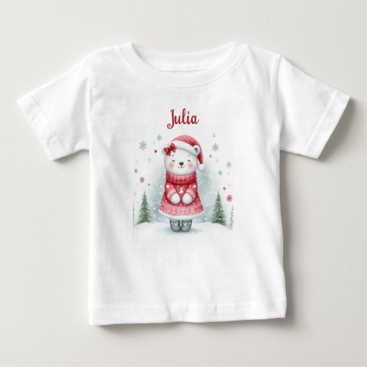 Camiseta para niña Julia ベビーTシャツ (正面)