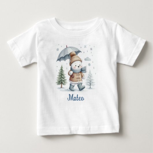 Camiseta para niño Mateo ベビーTシャツ (正面)