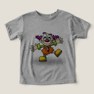 Camiseta para Niños Payaso Divertido Dibujado