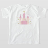 Camiseta Personalizada con Castillo Tシャツ (レイダウン裏面)