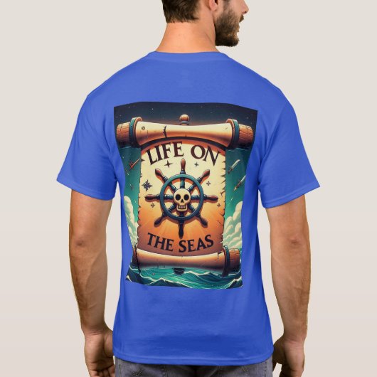 Camiseta Pirata. Tシャツ (裏面)
