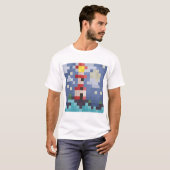 Camiseta Pixel Art - Light Tower Tシャツ (正面フル)
