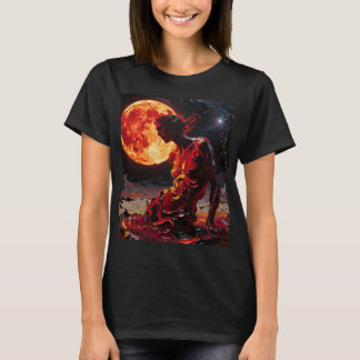 camiseta / playera – “Luna de Sangre” Tシャツ