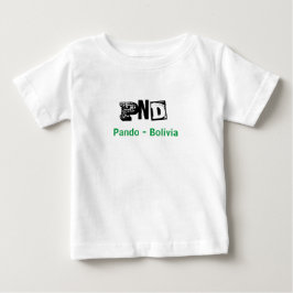 Camiseta PND Pando Bolivia ベビーTシャツ