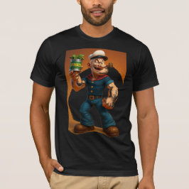 Camiseta Popeye Spinach Mode – Diseño Retro Divert Tシャツ