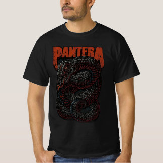 Camiseta preta banda Pantera Tシャツ