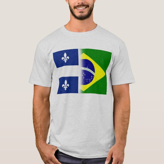 Camiseta Quebec Brasil Tシャツ (正面)
