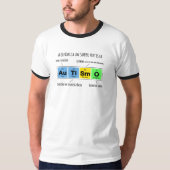 Camiseta Química Autismo Tシャツ (正面)