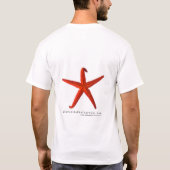Camiseta Rana + Estrella WhiteLifePhotography.com Tシャツ (裏面)