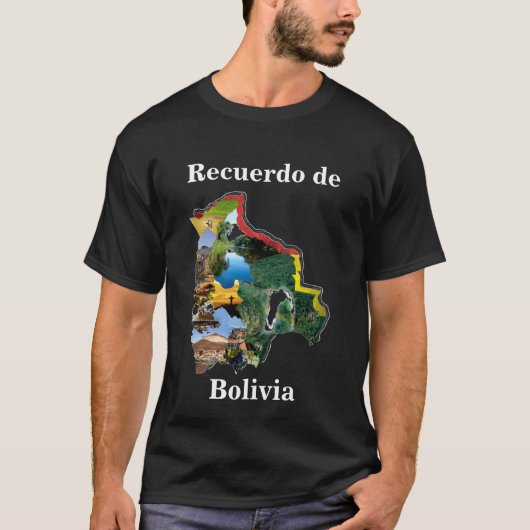 Camiseta recuerdo de Bolivia Tシャツ (正面)