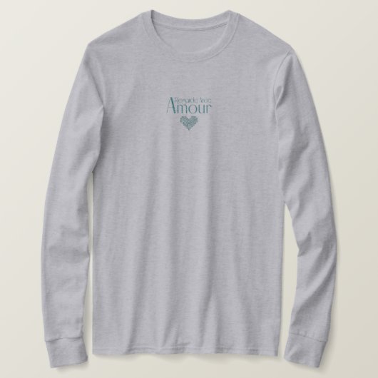 Camiseta Regarde Avec Amour Tシャツ (デザイン正面)