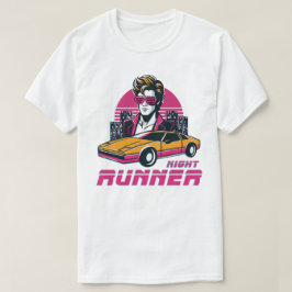 camiseta retro unisex blanca tシャツ