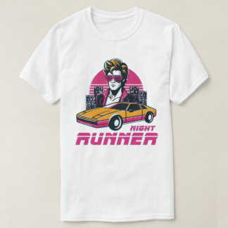 camiseta retro unisex blanca tシャツ