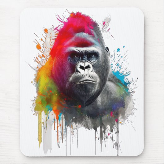 Camiseta Rey de la Selva：不可抗力ゴリラ・エスパル マウスパッド (正面)