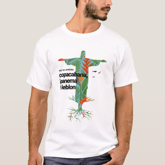 Camiseta Rio de Janeiro - Cristo Redentor Tシャツ (正面)