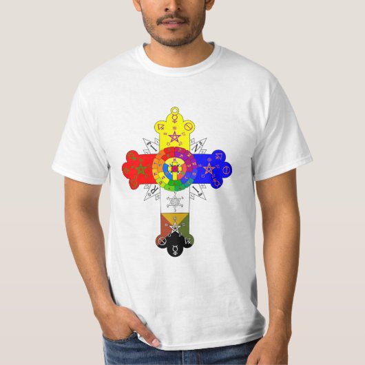 Camiseta Rosacruz Hermetica Tシャツ (正面)