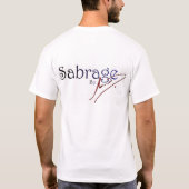 camiseta Sabrage Tシャツ (裏面)
