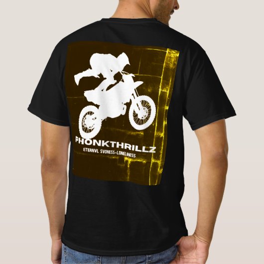 Camiseta, Salto Extremo en Motocross – PhonkThrill Tシャツ (裏面)