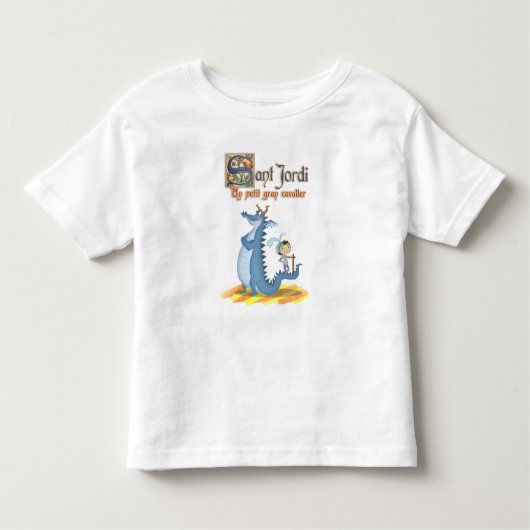 Camiseta Sant Jordi Niño トドラーTシャツ (正面)