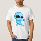 camiseta sencilla blanca estampda tシャツ (正面)