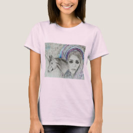 Camiseta Senhora da Magia (desenho autoral) Tシャツ