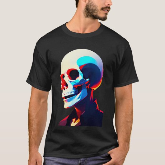 Camiseta Skull 1 Edición Limitada Q'UQ'U Desings  Tシャツ (正面)