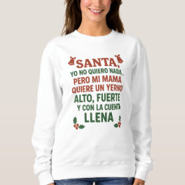 Camiseta/Sudadera de Navidad Humor-Reagalo  スウェットシャツ