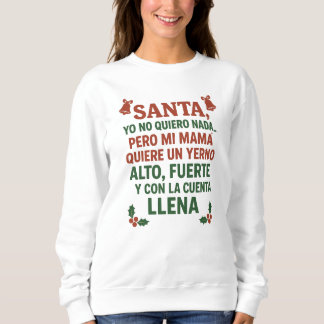 Camiseta/Sudadera de Navidad Humor-Reagalo  スウェットシャツ