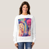 Camiseta sudadera Furuflada Edición Psicodélica  スウェットシャツ (正面フル)