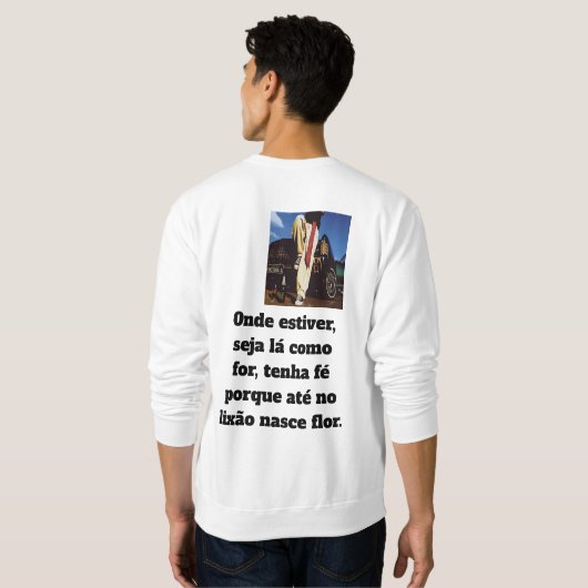 camiseta suiter スウェットシャツ (裏面フル)