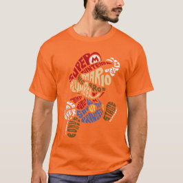 Camiseta "Super Mario Bros" – Aventura en Palabras Tシャツ