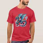 Camiseta (T-shirt) Aventuras dos Dragões Tシャツ (正面)