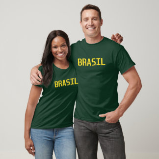 👕🇧🇷 Camiseta (T-shirt) Brasil no Peito Tシャツ