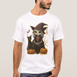 Camiseta (T-shirt) Bruxa dos Gatos Tシャツ