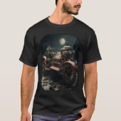 Camiseta (T-shirt) Moto Steampunk Tシャツ (正面)