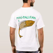 camiseta / t-shirt WTF MAGDALLENA Tシャツ (裏面)