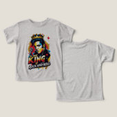 Camiseta  The King of Rock and Roll (デザイン正面&裏面)