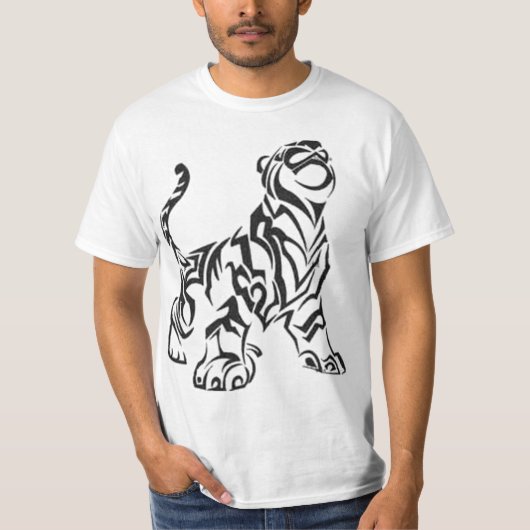 Camiseta tigre tribal tシャツ (正面)