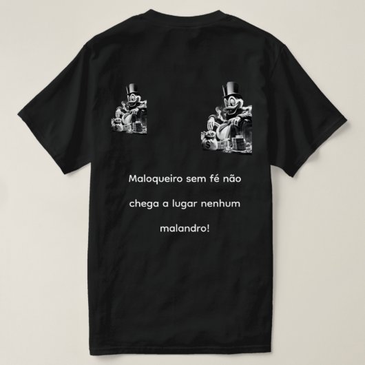 camiseta tio patinhas tシャツ (デザイン裏面)