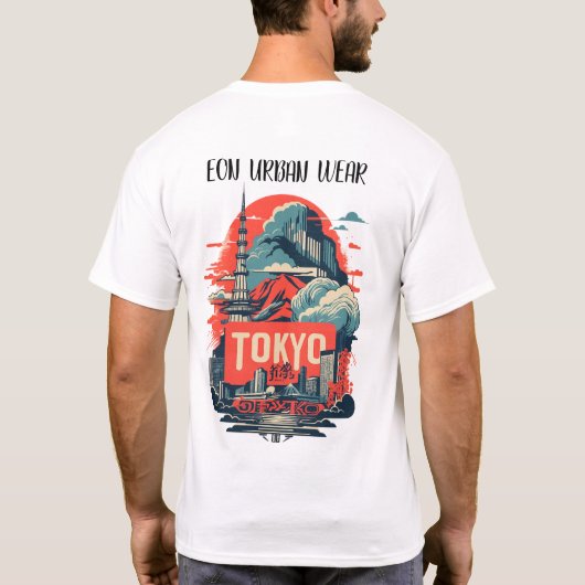 camiseta tokyo edition tシャツ (裏面)