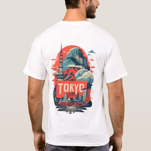 camiseta tokyo edition tシャツ (裏面)