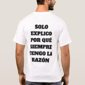 Camiseta unisex tシャツ (裏面)