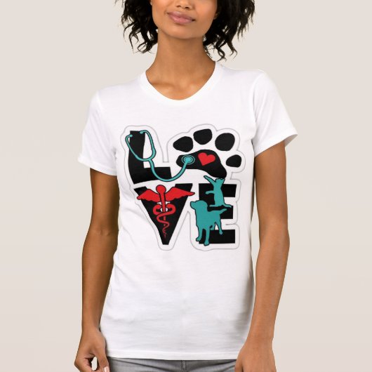 CAMISETA UNISEX VETERINARIO Tシャツ (正面)